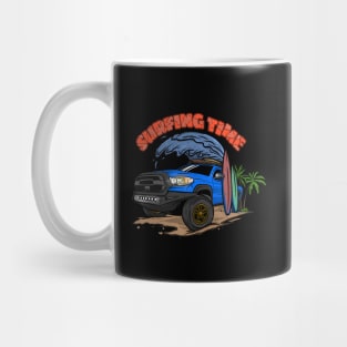 4Runner Toyota Surfing Time Holiday - Blue Mug